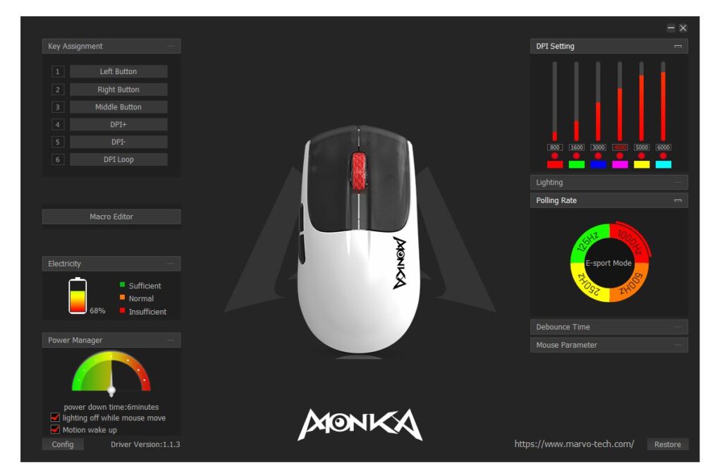 MONKA Vero G966W